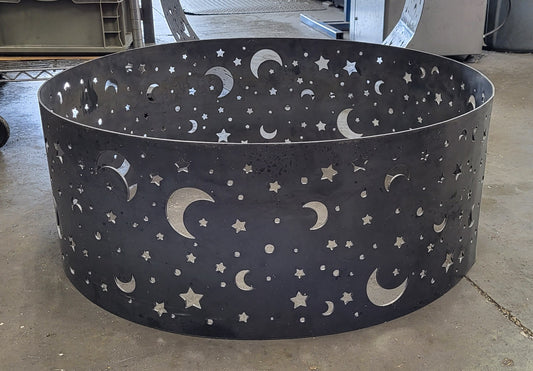 Assorted Moon and Stars Fire Ring