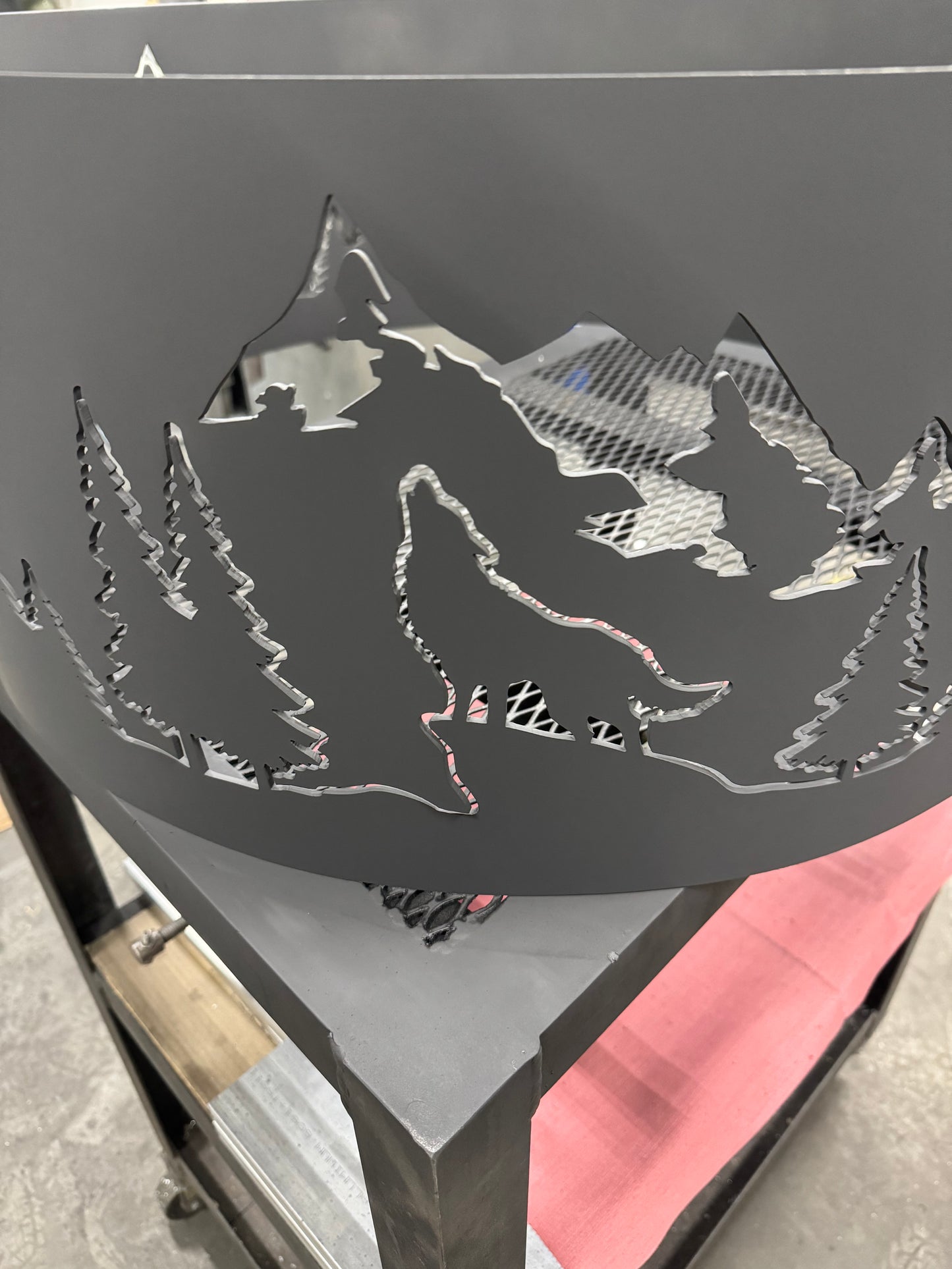 Wolf Fire Ring