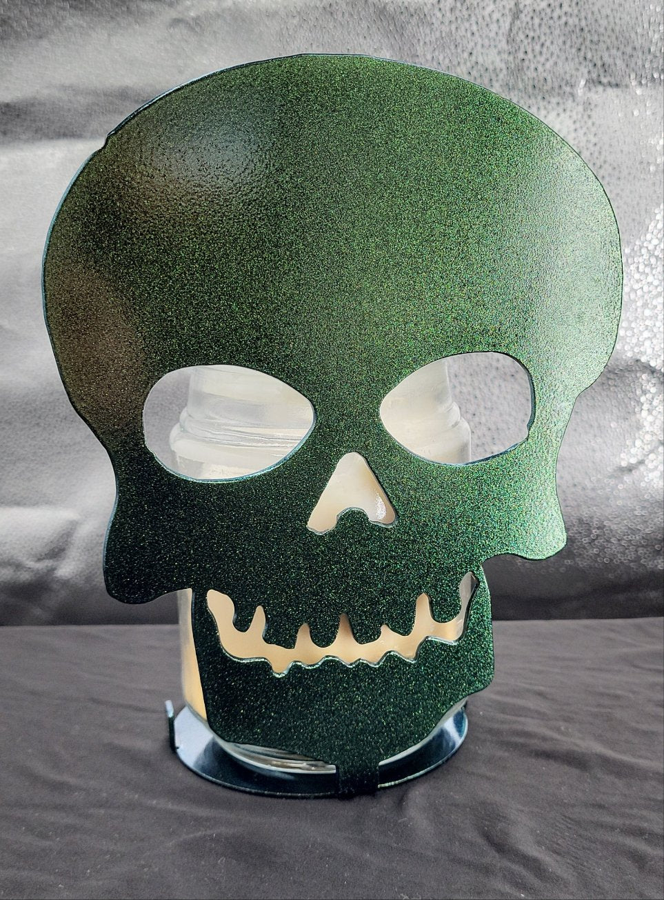 Skull Candle Holder
