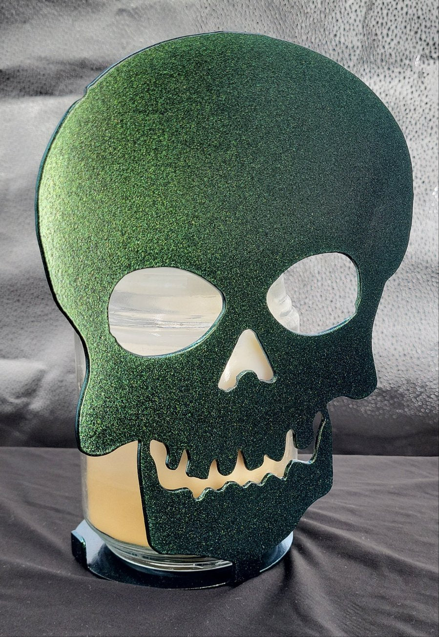 Skull Candle Holder