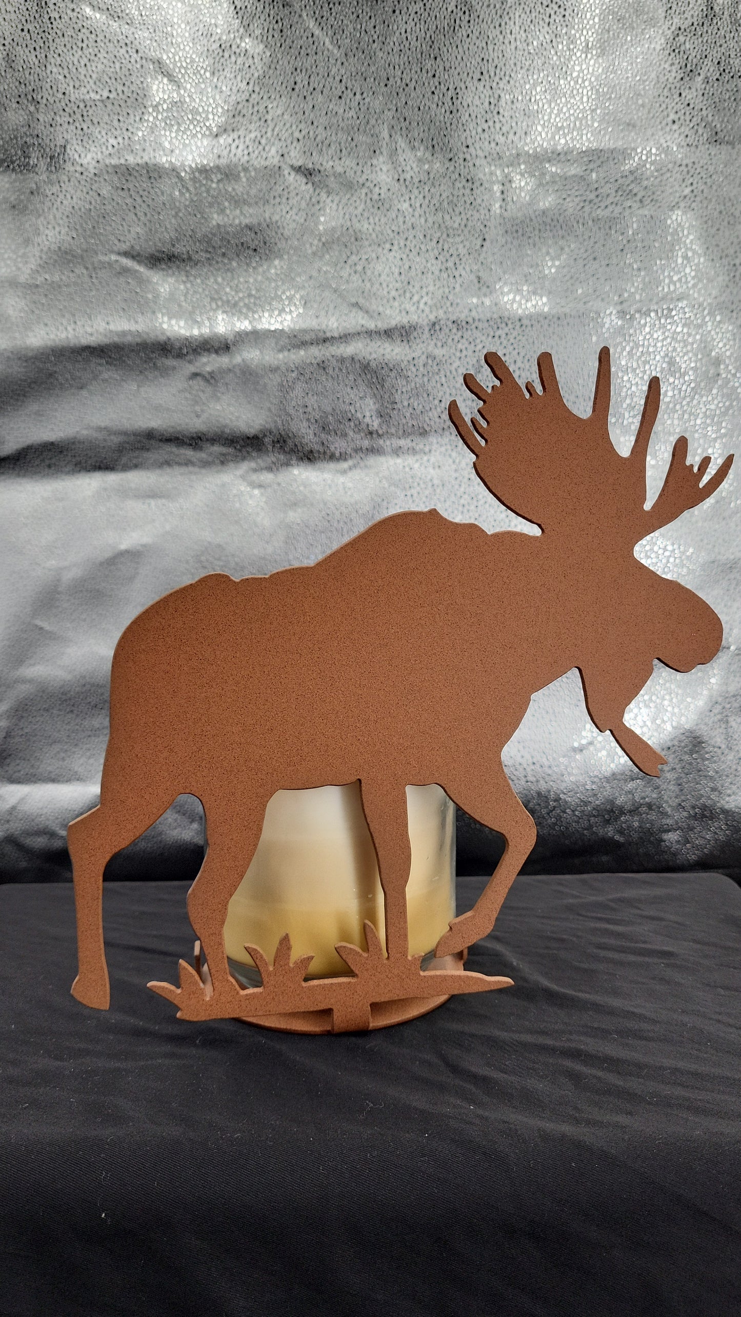 Moose Candle Holder