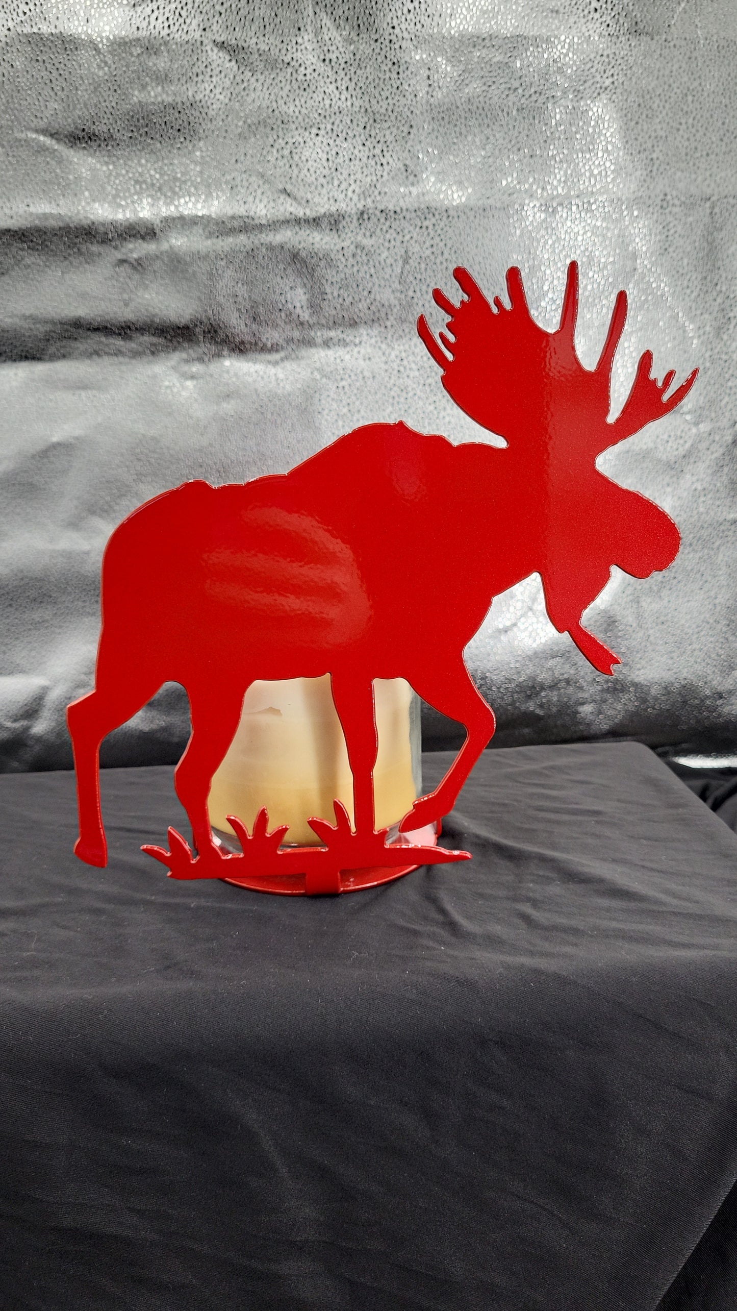 Moose Candle Holder