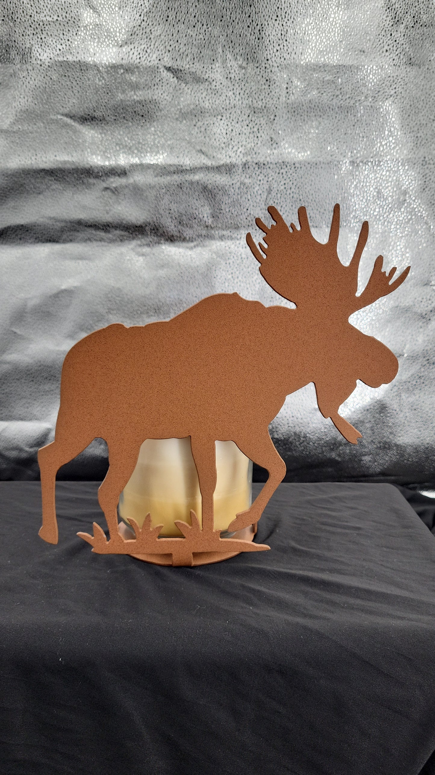Moose Candle Holder
