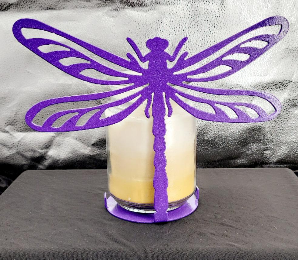 Dragonfly Candle Holder