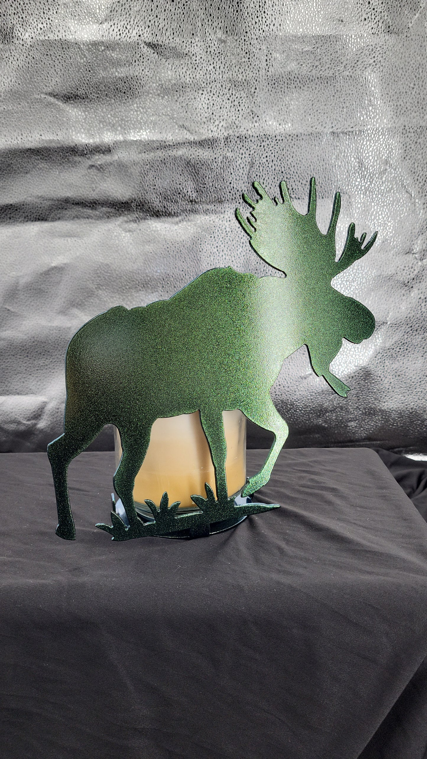 Moose Candle Holder