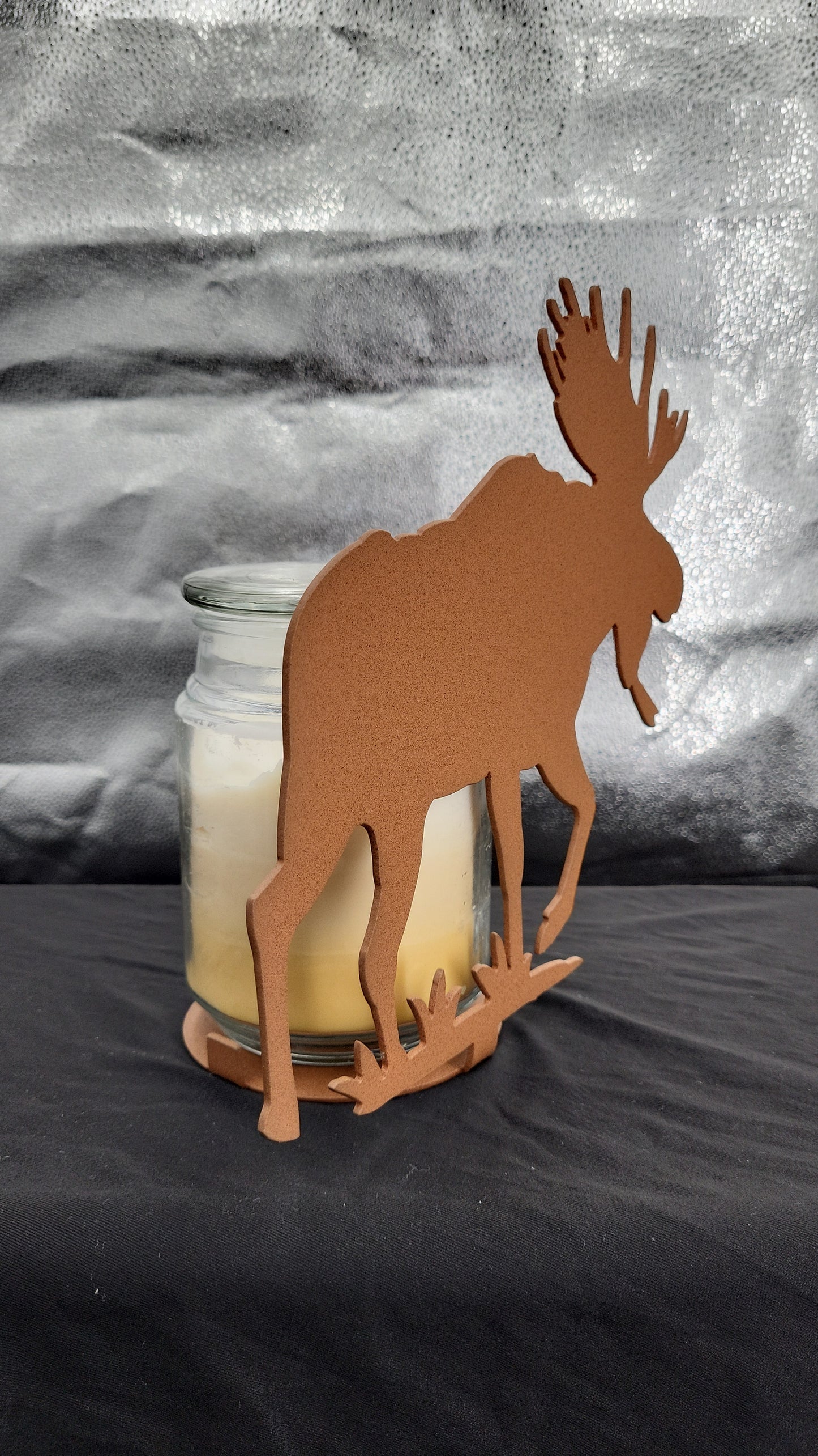 Moose Candle Holder